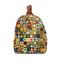 Retro Patterned Area Travel Bags for Everyday 20’’ x 12’’