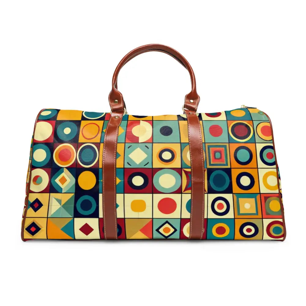 Retro Patterned Area Travel Bags for Everyday 20’’ x 12’’