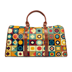 Retro Patterned Area Travel Bags for Everyday 20’’ x 12’’