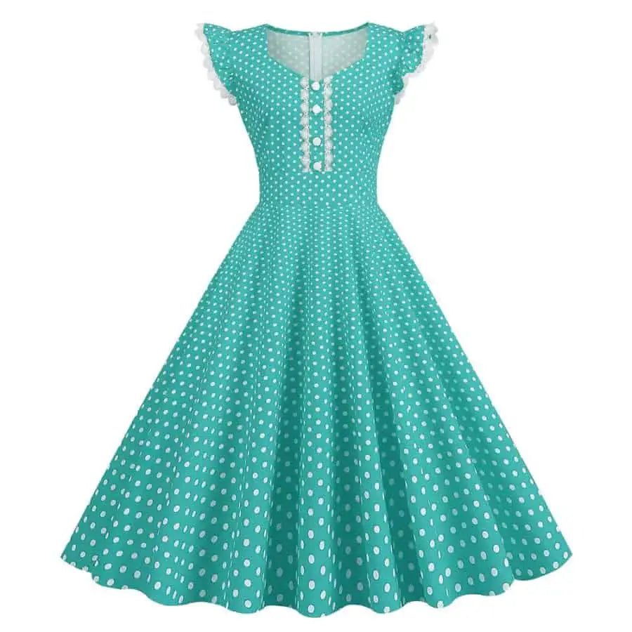 Retro Plaid Vintage Dresses From the 50s 60s and 70s