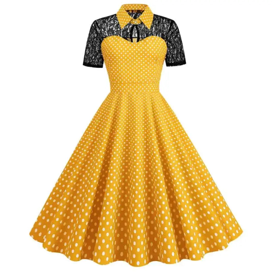 Retro Plaid Vintage Dresses From the 50s, 60s and 70s