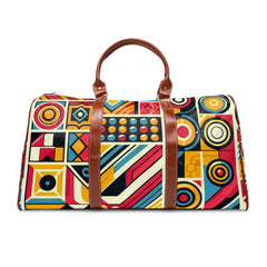 Retro Travel Bag with Vintage Pattern Design 20’’ x 12’’