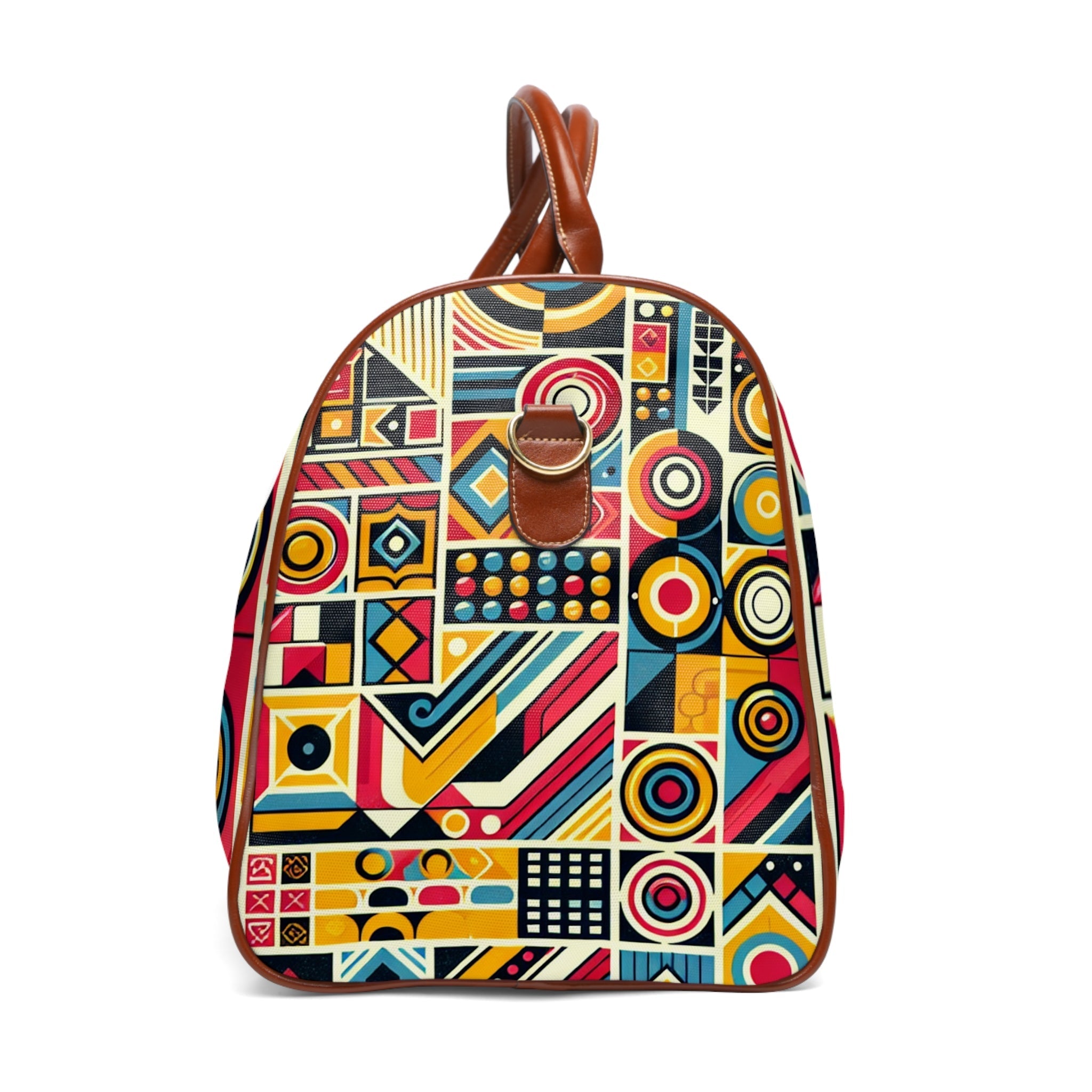 Retro Travel Bag with Vintage Pattern Design 20’’ x 12’’
