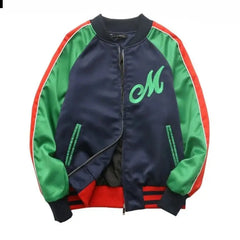 Reversible Tiger Bomber Jacket Coat