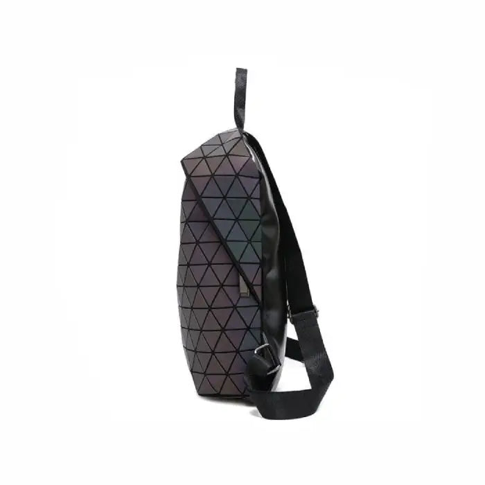 Rhomboid Luminous Geometric Backpack