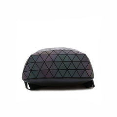 Rhomboid Luminous Geometric Backpack