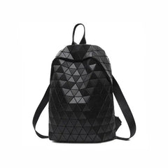 Rhomboid Luminous Geometric Backpack