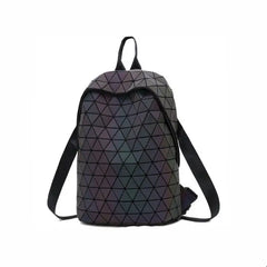 Rhomboid Luminous Geometric Backpack