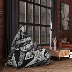 Rico Shadows - Street Art Graffiti Bean Bag Chair