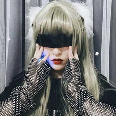 Rimless Futuristic Mask Sunglasses UV Protection