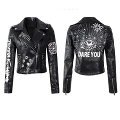 Rocker With Studded and Patches Jackets