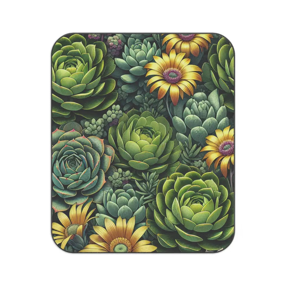 Rosalind Bloom - Flowers Picnic Blanket - 61’ × 51’