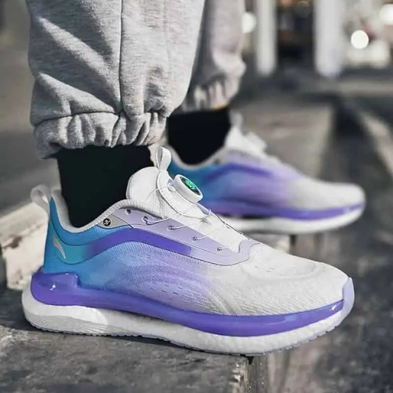 Rotating Button Breathable Loafers Sneakers Euro Size