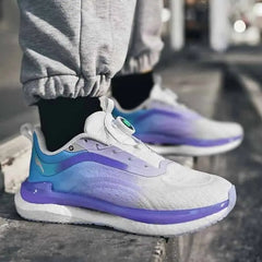 Rotating Button Breathable Loafers Sneakers Euro Size