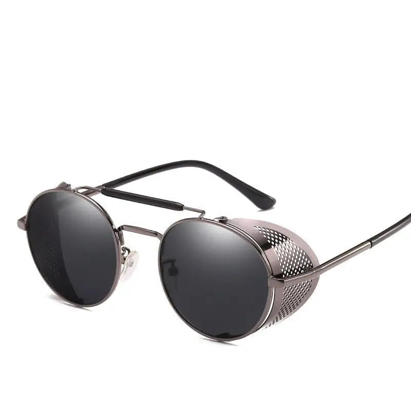 Round Metal UV Protection Sunglasses