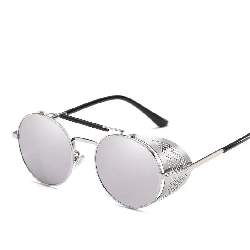 Round Metal UV Protection Sunglasses