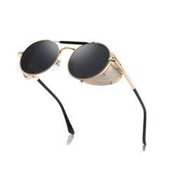 Round Metal UV Protection Sunglasses