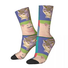 Sad Cat Socks