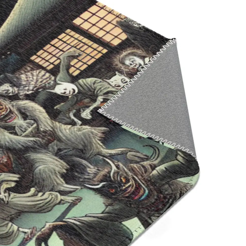 Sakura Hokusai - Japanese Yōkai Rug - Home Decor