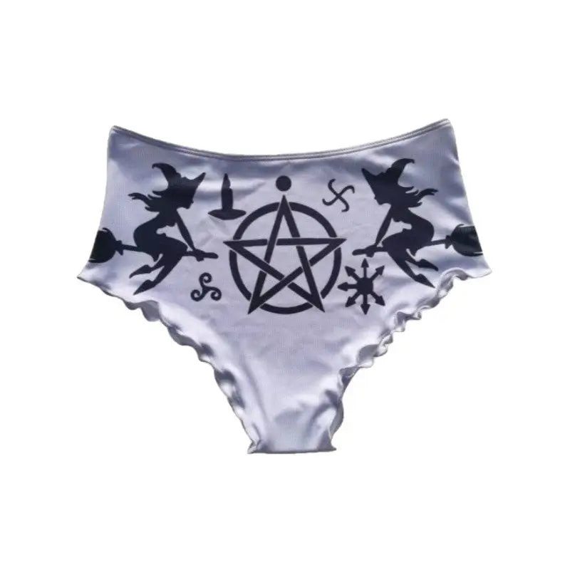 Salem 1692 Gothic Lettuce Trim Bikini