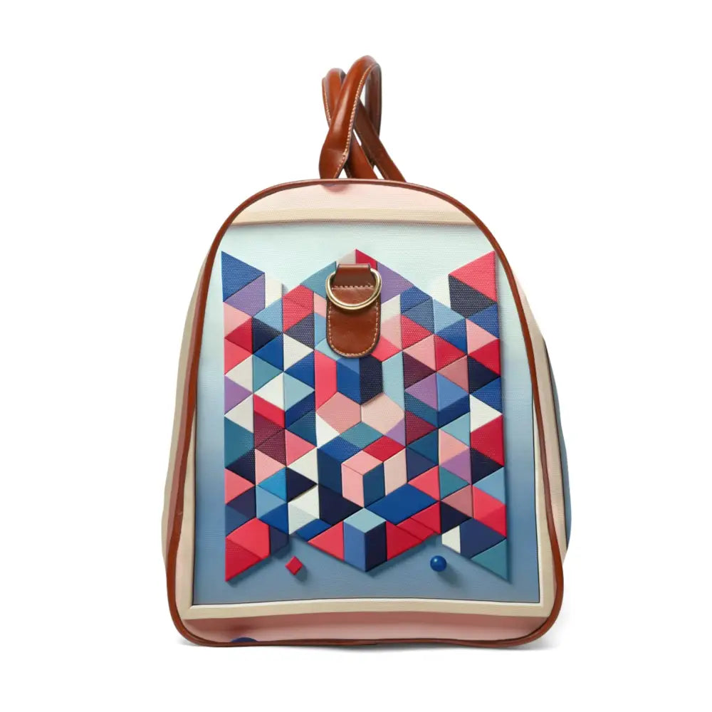 Sasha Polygon - Geometric Travel Bag