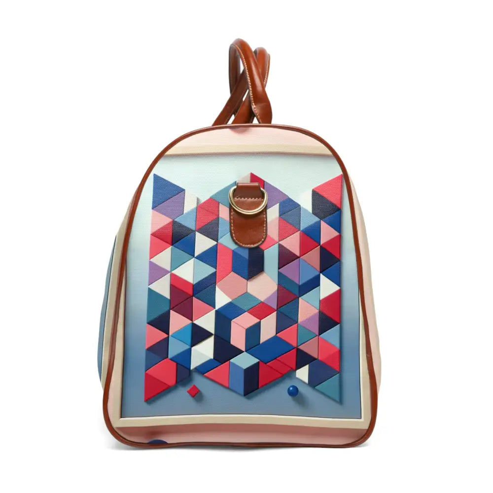 Sasha Polygon - Geometric Travel Bag