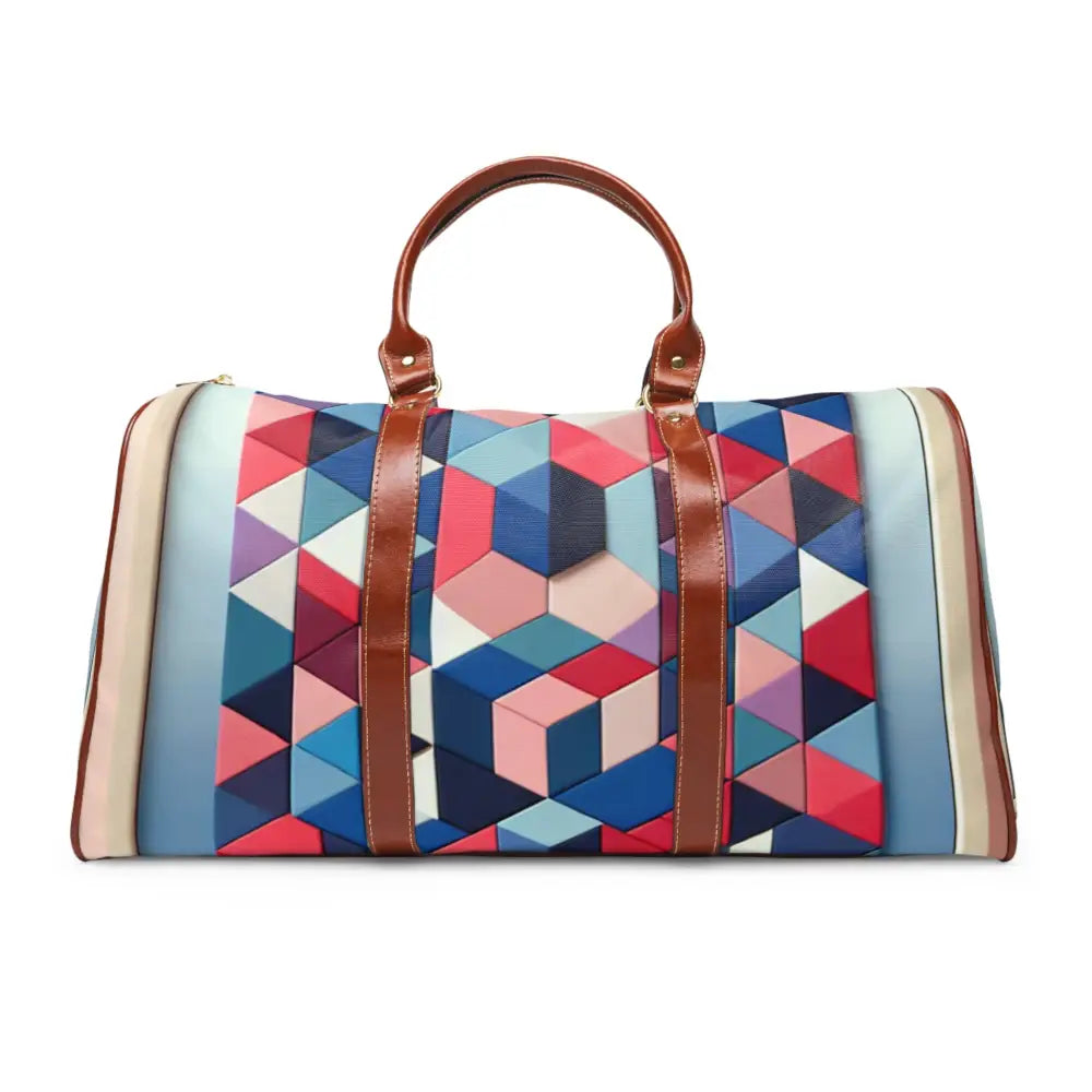 Sasha Polygon - Geometric Travel Bag