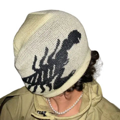 Scorpion Warmer Knitted Beanie