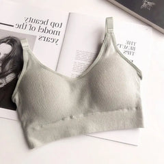 Seamless Underwear Crop Top - Style 2 as pic / For 40-65kg