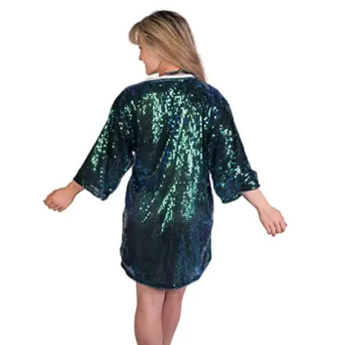 Sequin Mid Length Dress Bon Jour Style