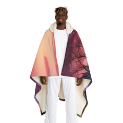 Serene Moments - Meditation Hooded Sherpa Fleece Blanket