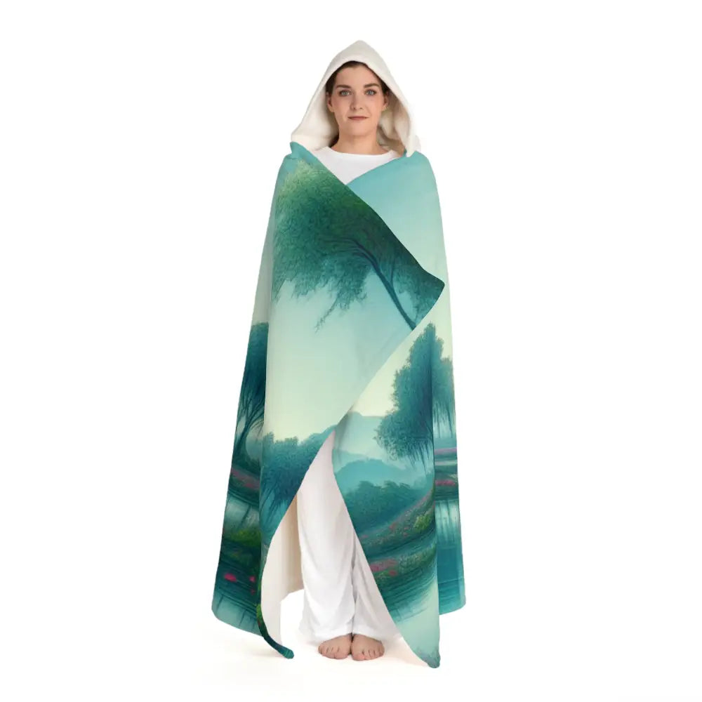 Serenity Peak - Meditation Hooded Sherpa Blanket