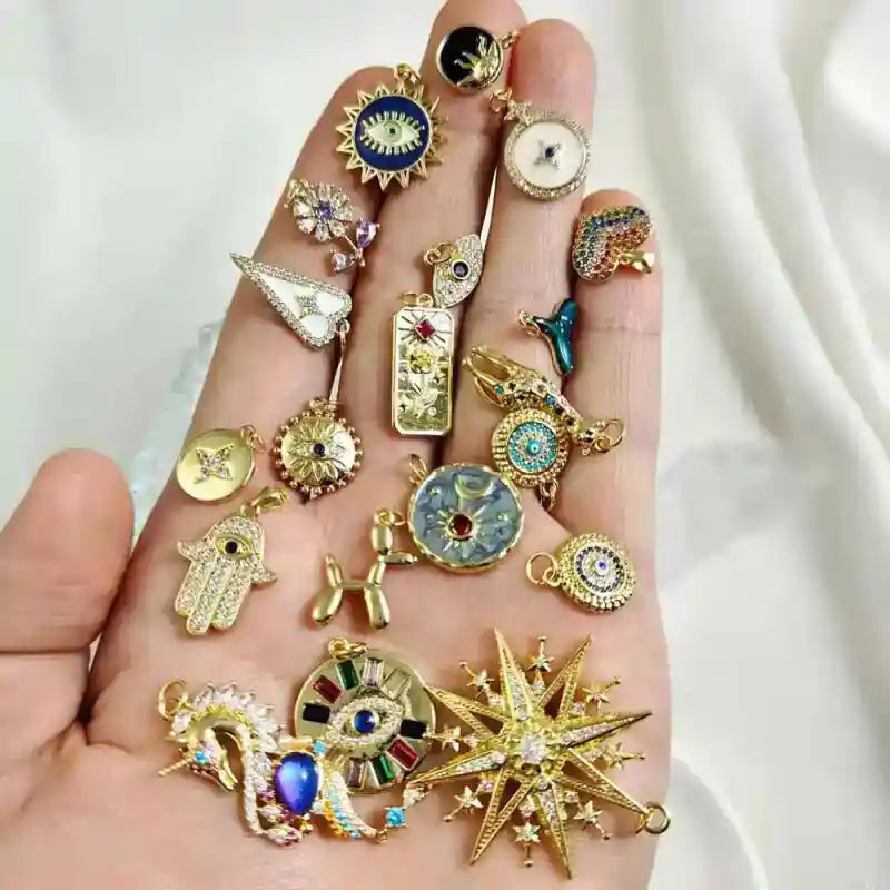 Shaped Charms for Necklaces Earrings and Bracelets