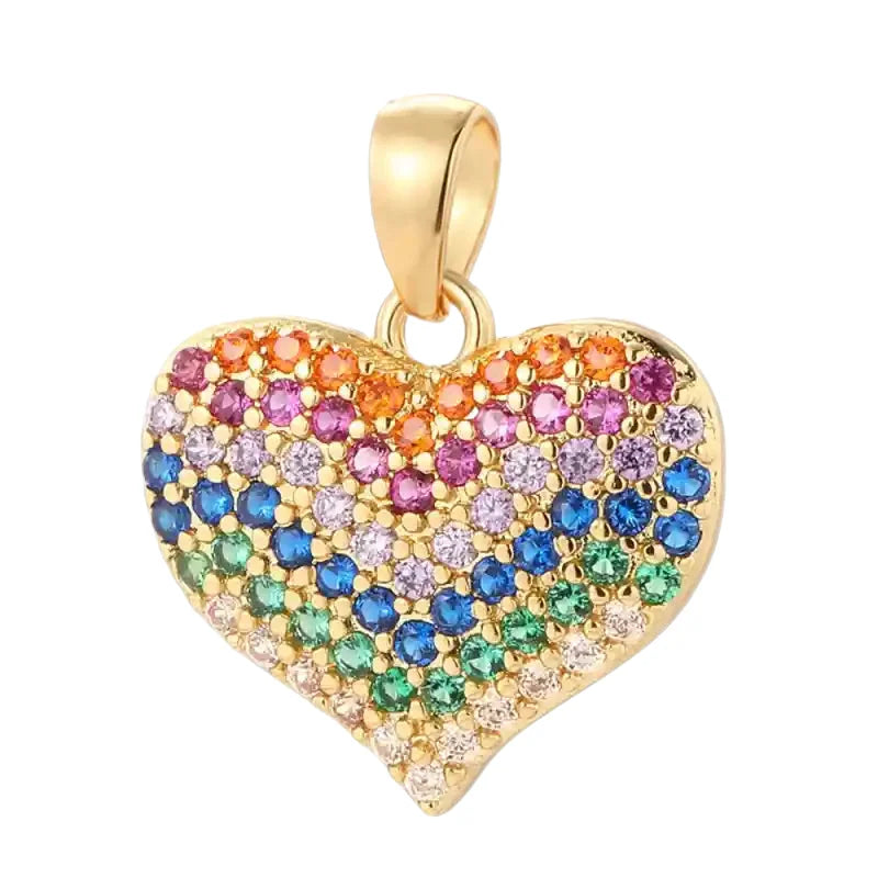 Shaped Charms for Necklaces Earrings and Bracelets Heart