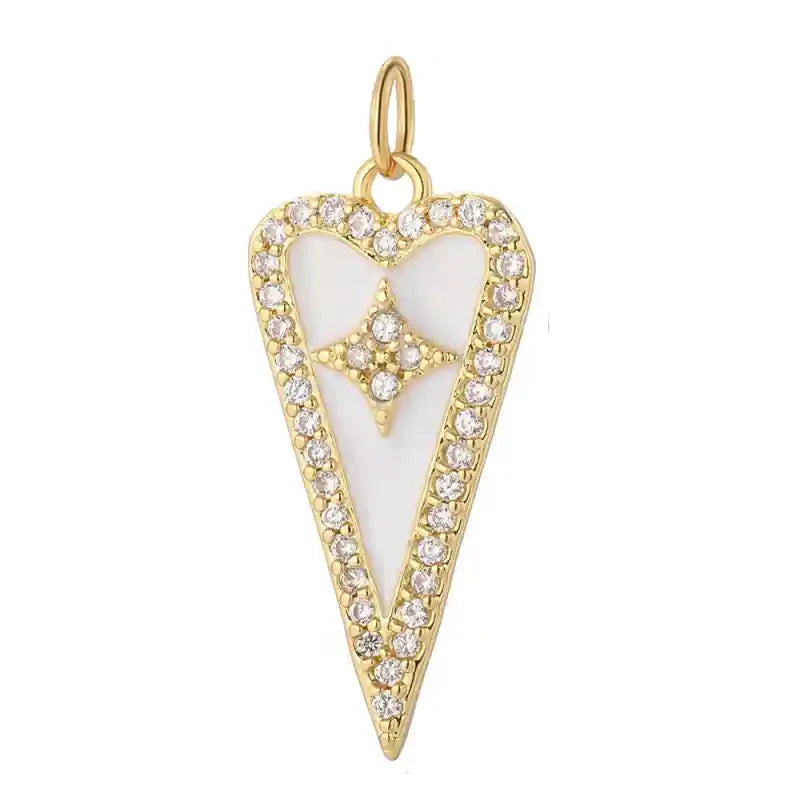 Shaped Charms for Necklaces Earrings and Bracelets Long