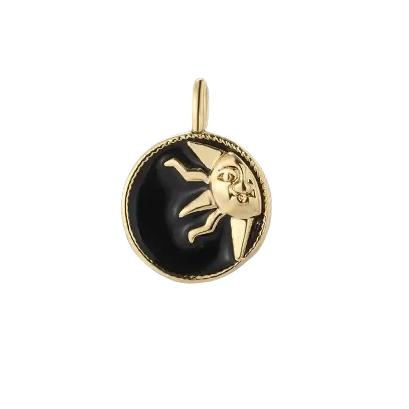 Shaped Charms for Necklaces Earrings and Bracelets Sun