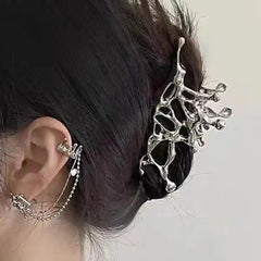 Irregular Hollow Out Hair Clip