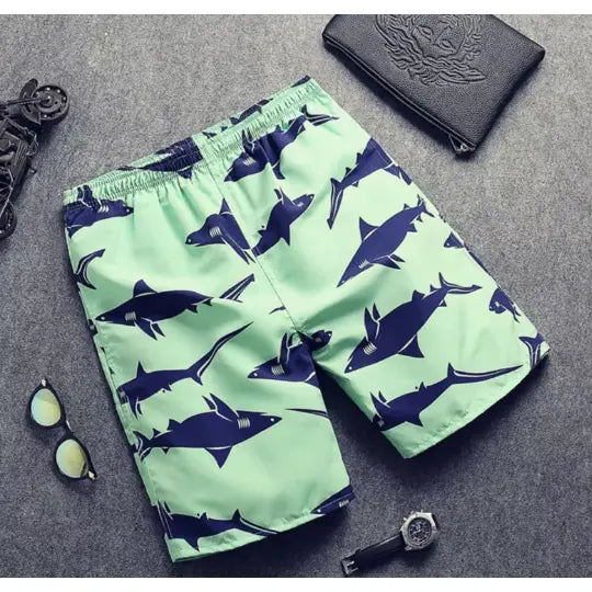 Shark Ocean Waterproof Beach Shorts