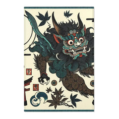 Shizuka Onizawa - Japanese Yōkai Rug - 24’ × 36’