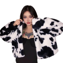 Short Faux Fur Coat