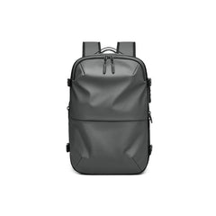 Shoulder Strap Code Lock Compression Backpack Grey