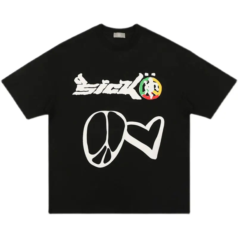 Sick Love And Peace T-shirt - T-Shirt