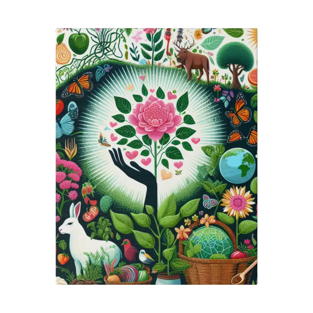 Sierra Bloom - Eco Matte Canvas - 11″ x 14″ (Vertical)