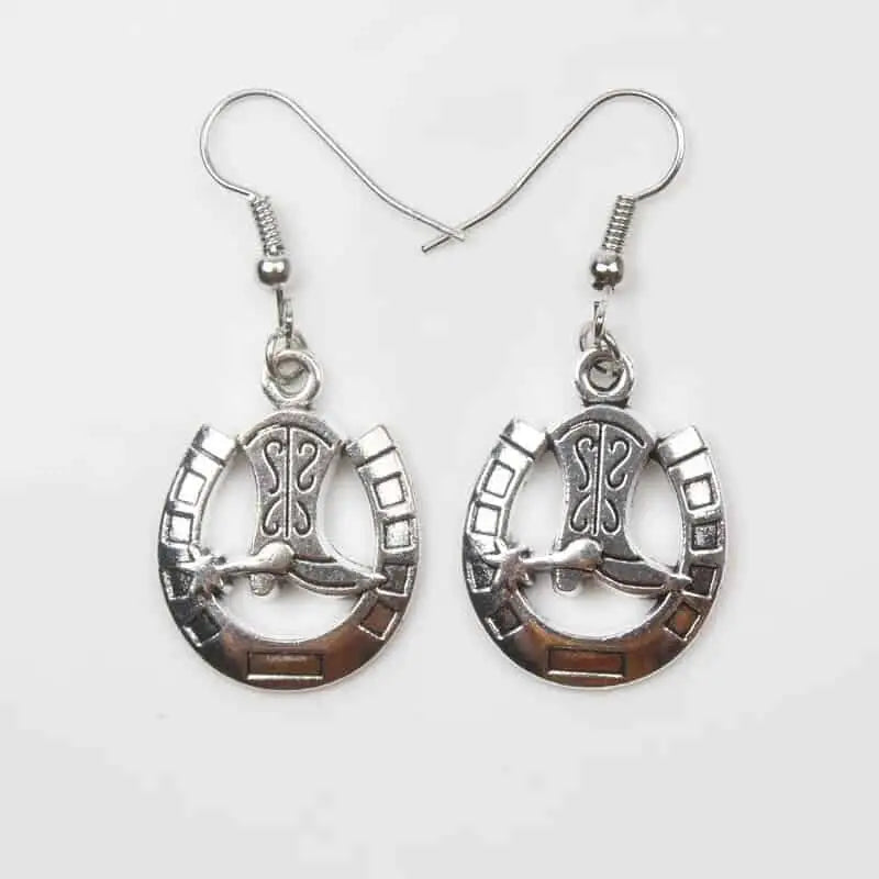 Silver Hanging Earrings Set