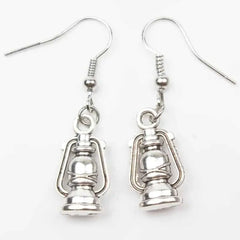 Silver Hanging Earrings Set - Street Light