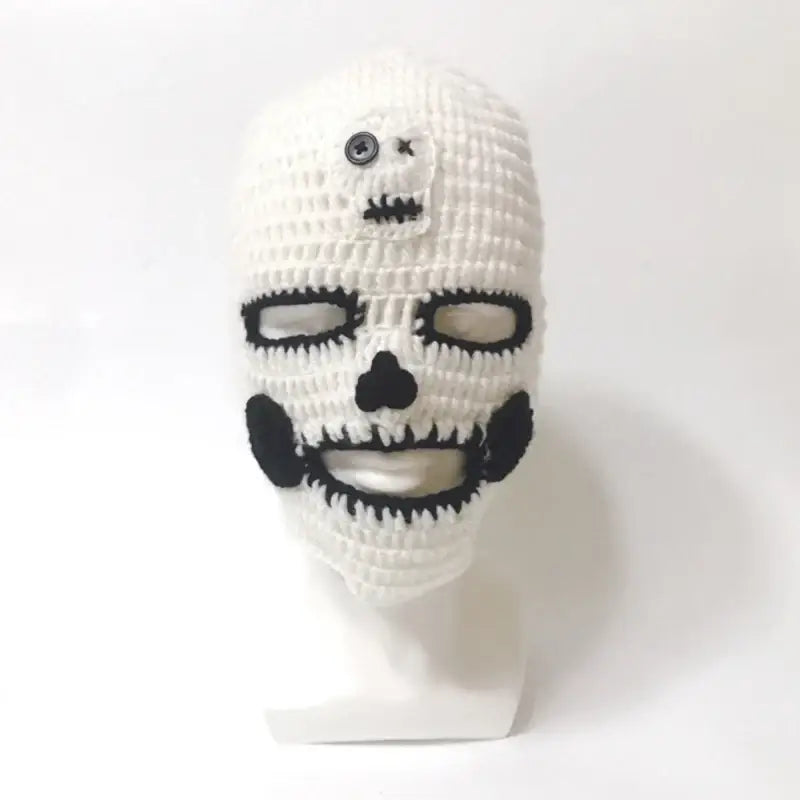 Simple Warm Skull Knit Hat