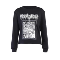 Sinister Tree Goth Sweatshirt - Black / S - SWEATSHIRT