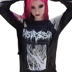 Sinister Tree Goth Sweatshirt