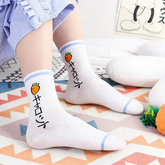 Skateboard Fruits Cotton Socks