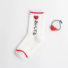 Skateboard Fruits Cotton Socks